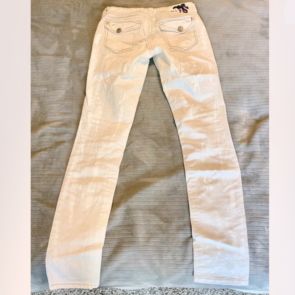 MEK Jaisalmer Cigarette Women's Jeans White 28/34